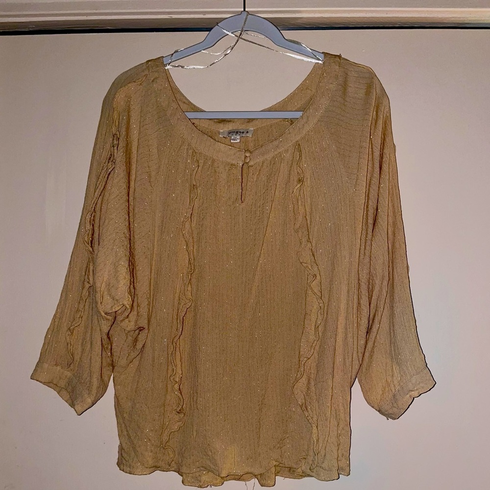 Umgee Brand Boutique Top worn only once Size 2X